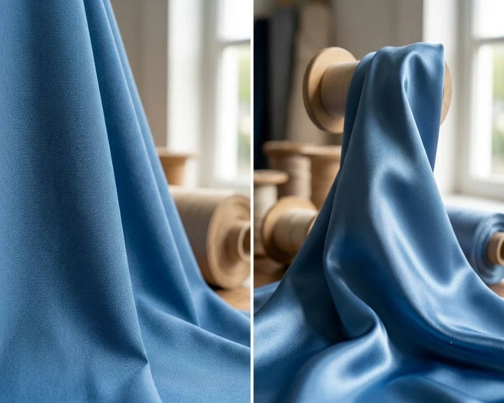 Is 100% Polyester the Same as Satin Fabric Is 100% Polyester the Same as Satin Fabric