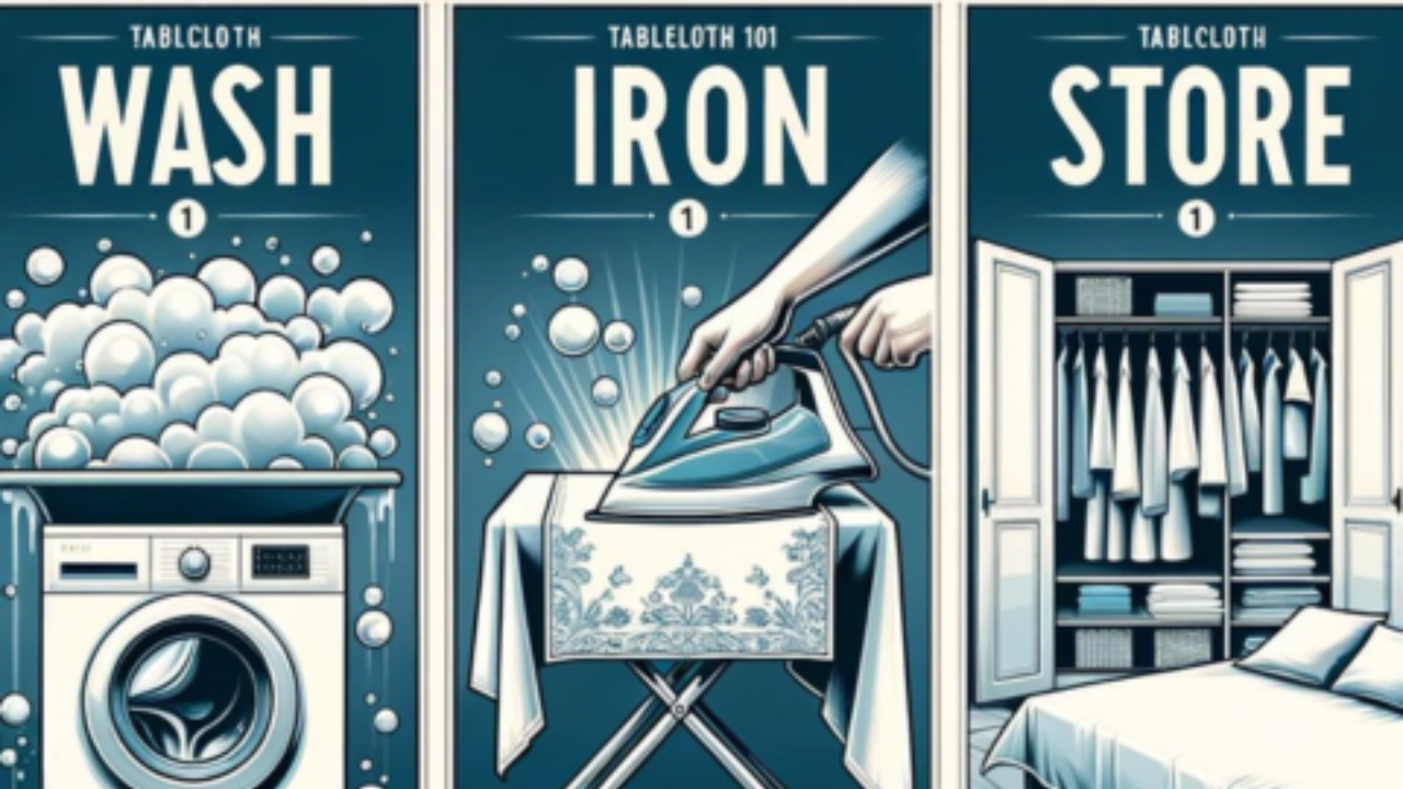 Tablecloth Care : How to Wash, Iron, and Store Your Tablecloths Like a Pro Tablecloth Care : How to Wash, Iron, and Store Your Tablecloths Like a Pro