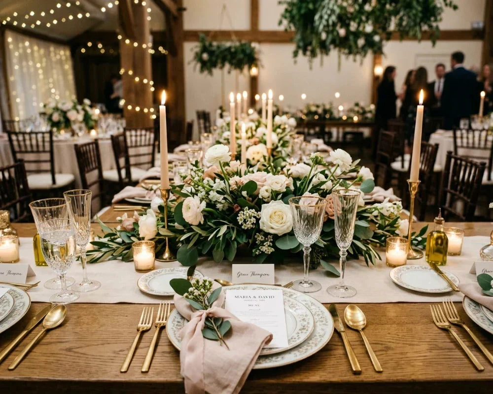 Wedding Table Settings & Color Palettes for Every Season Wedding Table Settings & Color Palettes for Every Season