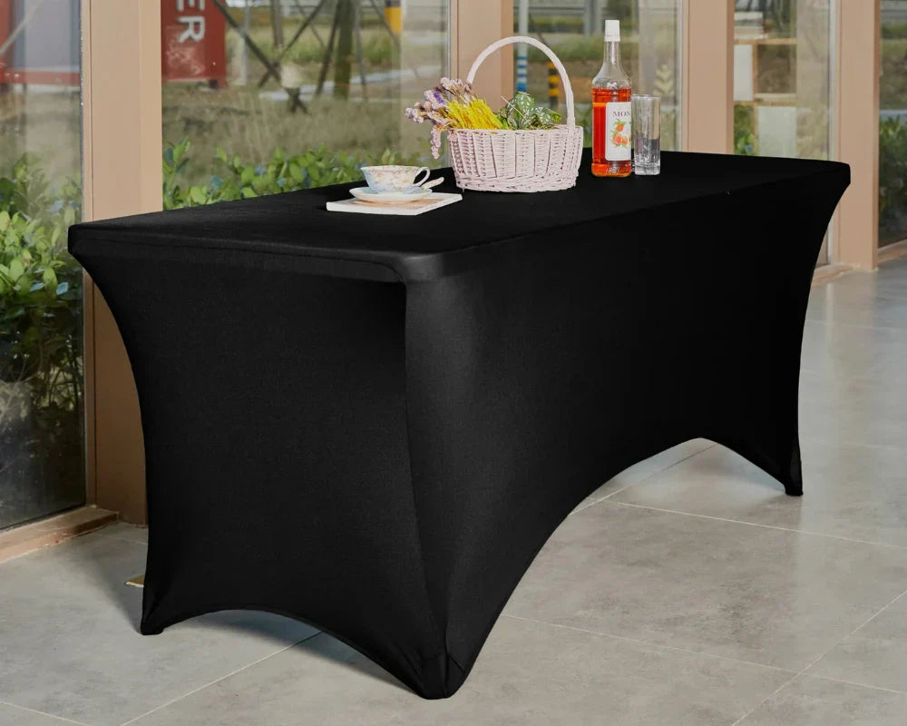 Transform Any Table Setup with Custom Stretch Tablecloths Transform Any Table Setup with Custom Stretch Tablecloths