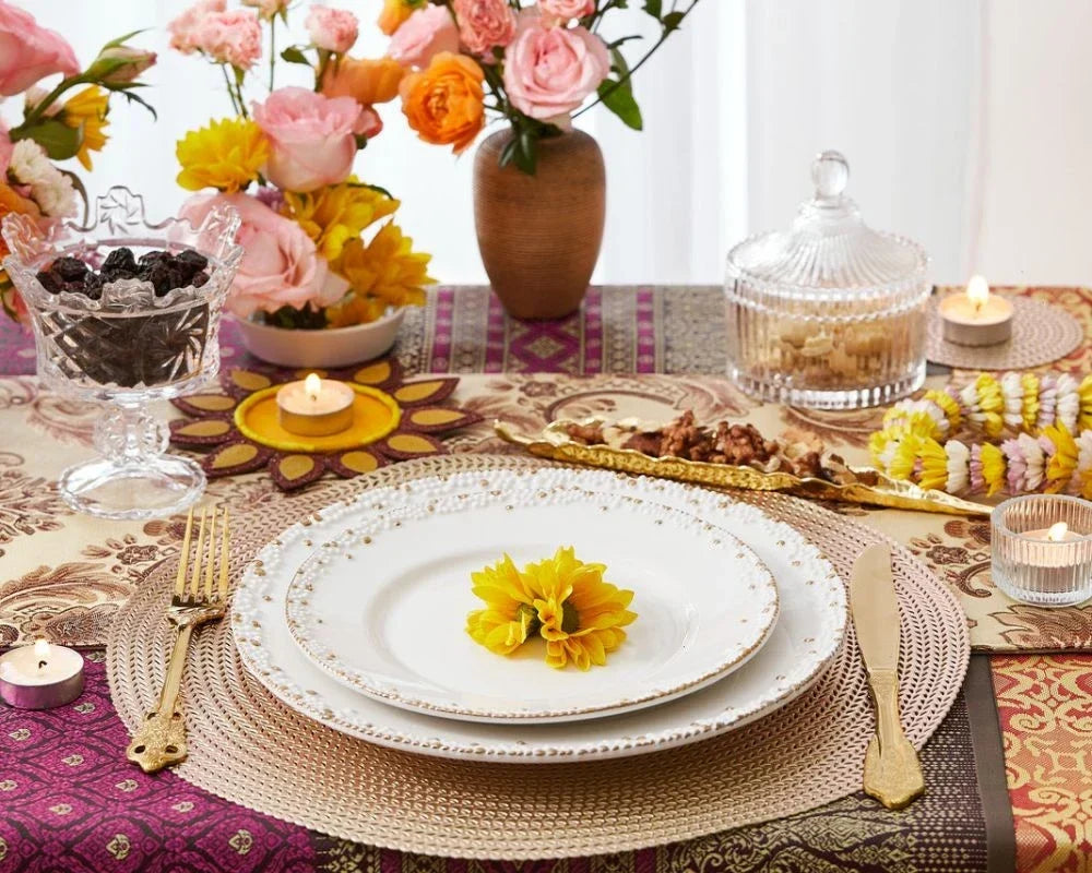 How to Style Vintage Placemats: Mixing Old and New How to Style Vintage Placemats: Mixing Old and New
