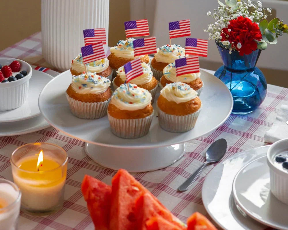 memorial day decoration with flag themed table linens memorial day decoration with flag themed table linens