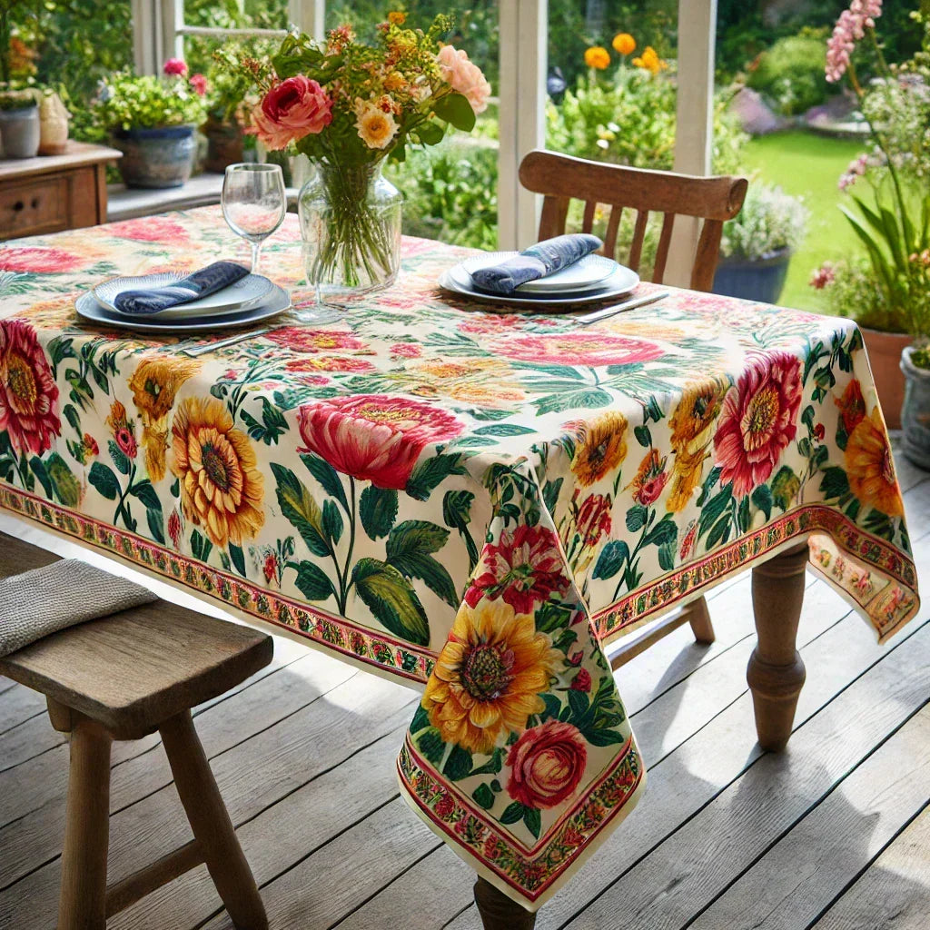 How-to-Make-an-Oilcloth-Tablecloth How-to-Make-an-Oilcloth-Tablecloth