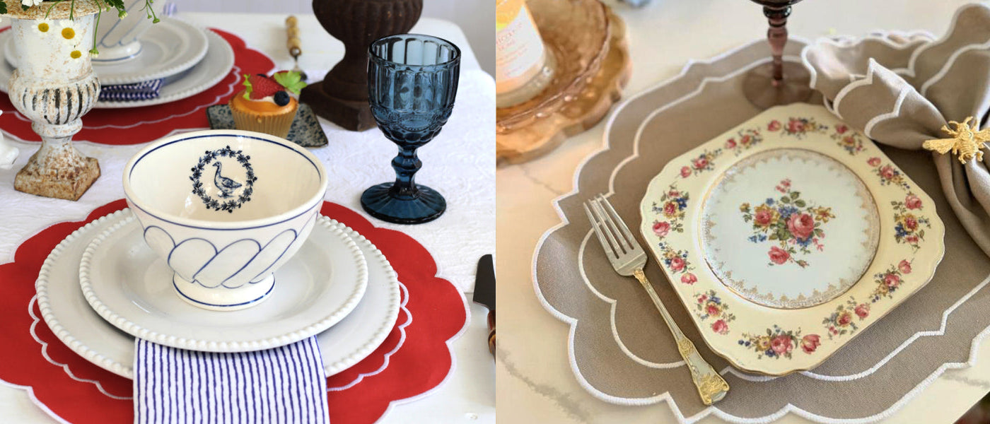Scallop Placemats Scallop Placemats