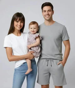 Breathable cotton clothing collection for women, men, and babies featuring casual tops, pants, pajamas, leggings, and everyday essentials designed for comfort, soft feel, and versatile family style. Breathable cotton clothing collection for women, men, and babies featuring casual tops, pants, pajamas, leggings, and everyday essentials designed for comfort, soft feel, and versatile family style.