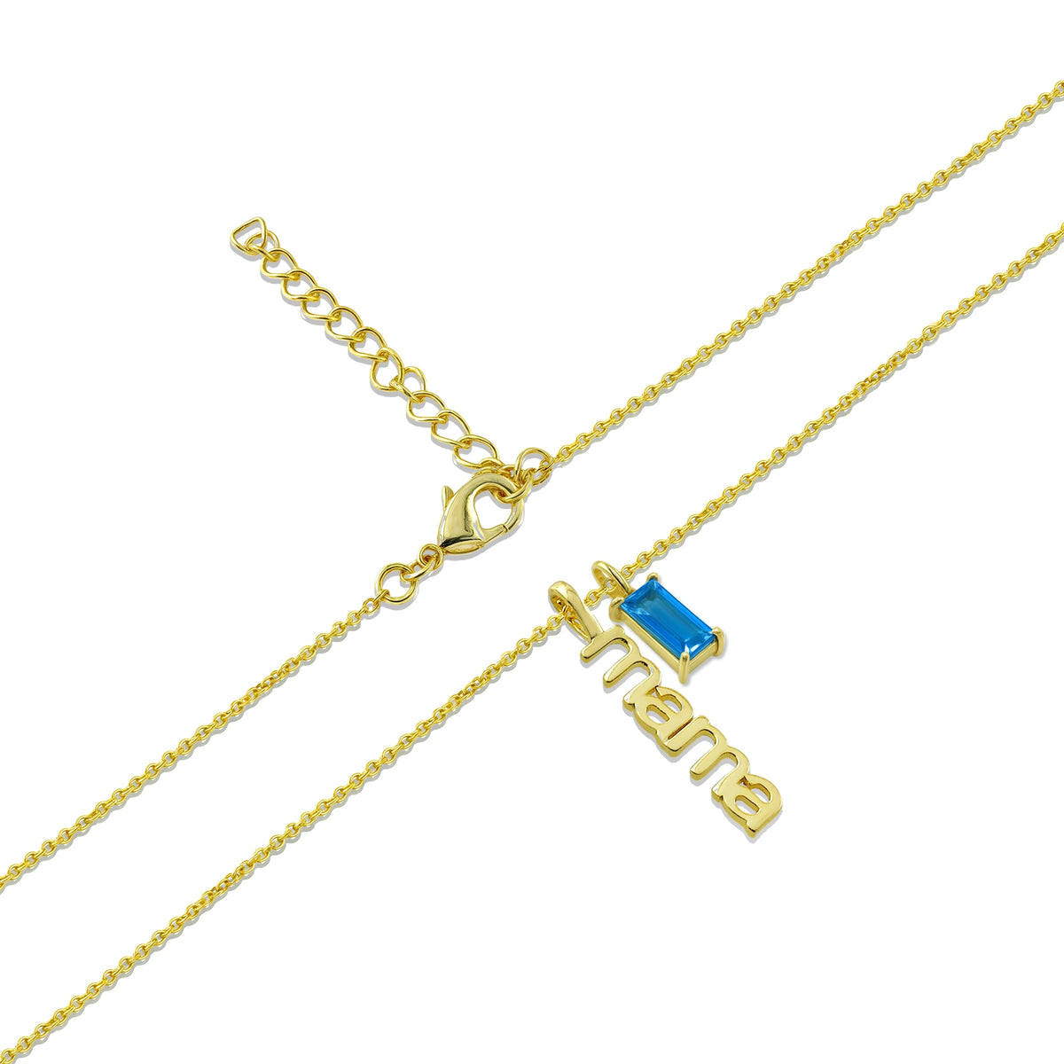 Mama Birthstone Necklace Mama Birthstone Necklace