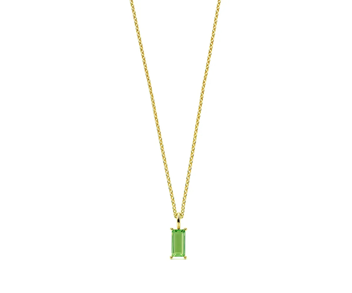 Peridot Birthstone Necklace Peridot Birthstone Necklace
