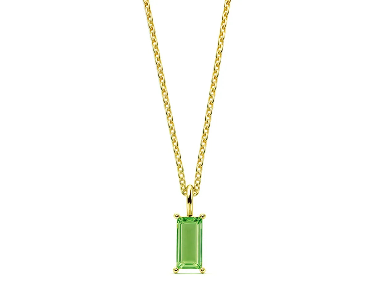 Peridot Birthstone Necklace Peridot Birthstone Necklace