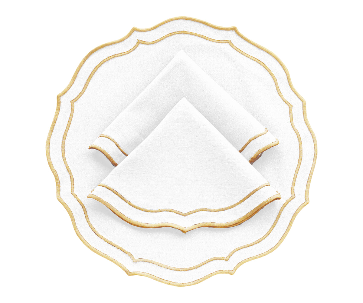 Round placemats Round placemats