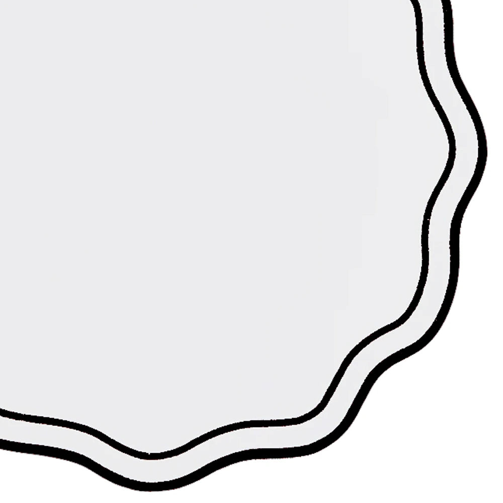 16-inch round black placemats for dining table décor 16-inch round black placemats for dining table décor