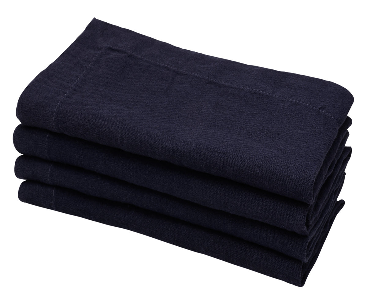 Blue Granite Linen Napkins Blue Granite Linen Napkins