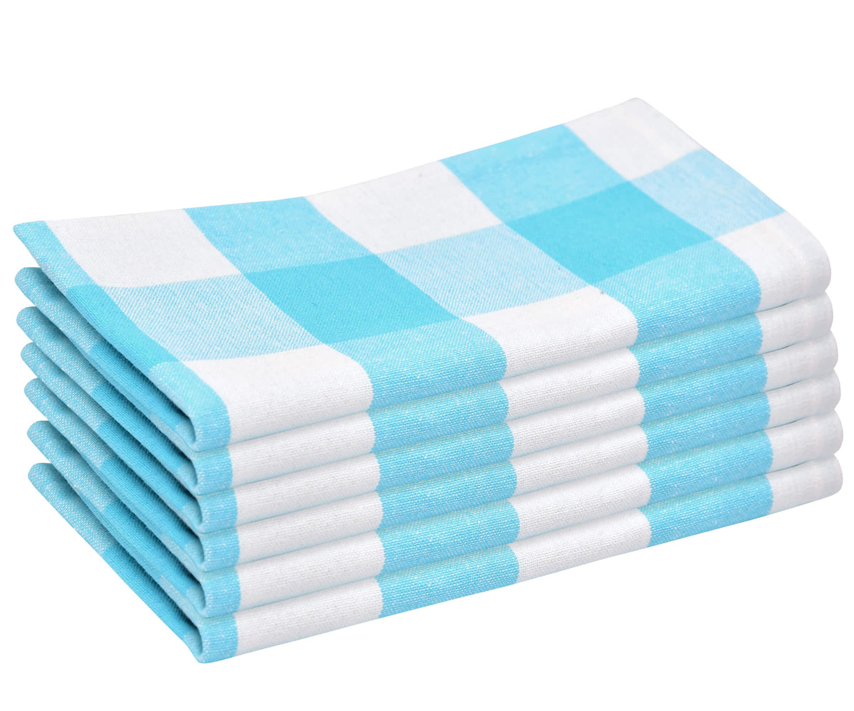 Custom Buffalo Plaid Napkins - Pastel Color Napkins Custom Buffalo Plaid Napkins - Pastel Color Napkins