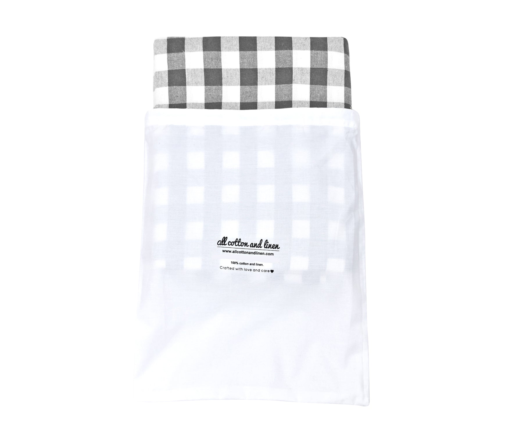 Farmhouse tablecloth with rustic appeal, suitable for country decor.