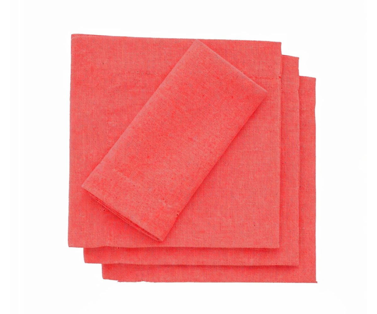 poppy Red cotton cocktail napkins set, reusable drink napkins for wedding and parties poppy Red cotton cocktail napkins set, reusable drink napkins for wedding and parties