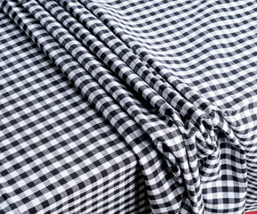 Tablecloth Checked pattern, adding character to your dining space.