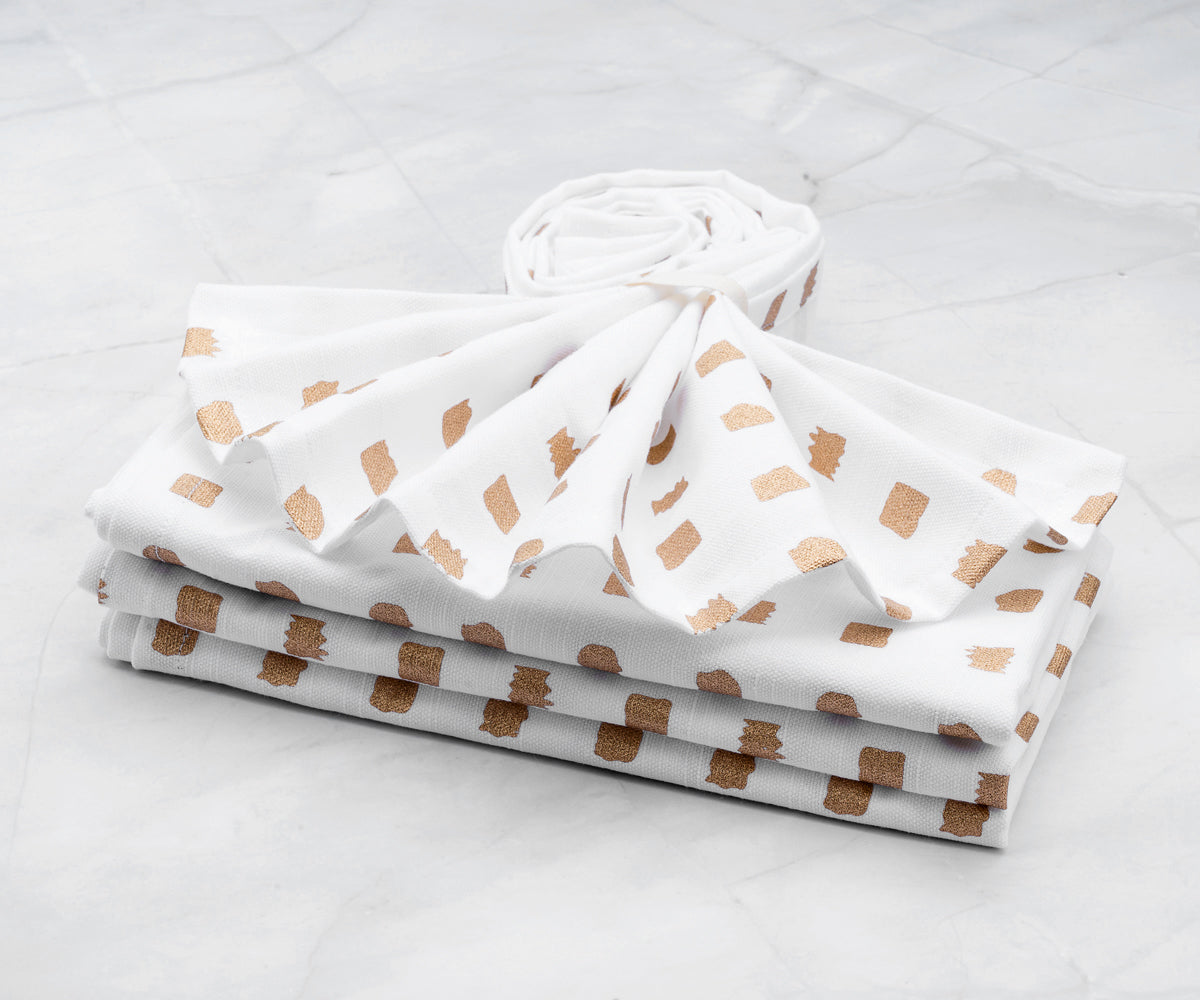 Printed Wedding Napkins Printed Wedding Napkins