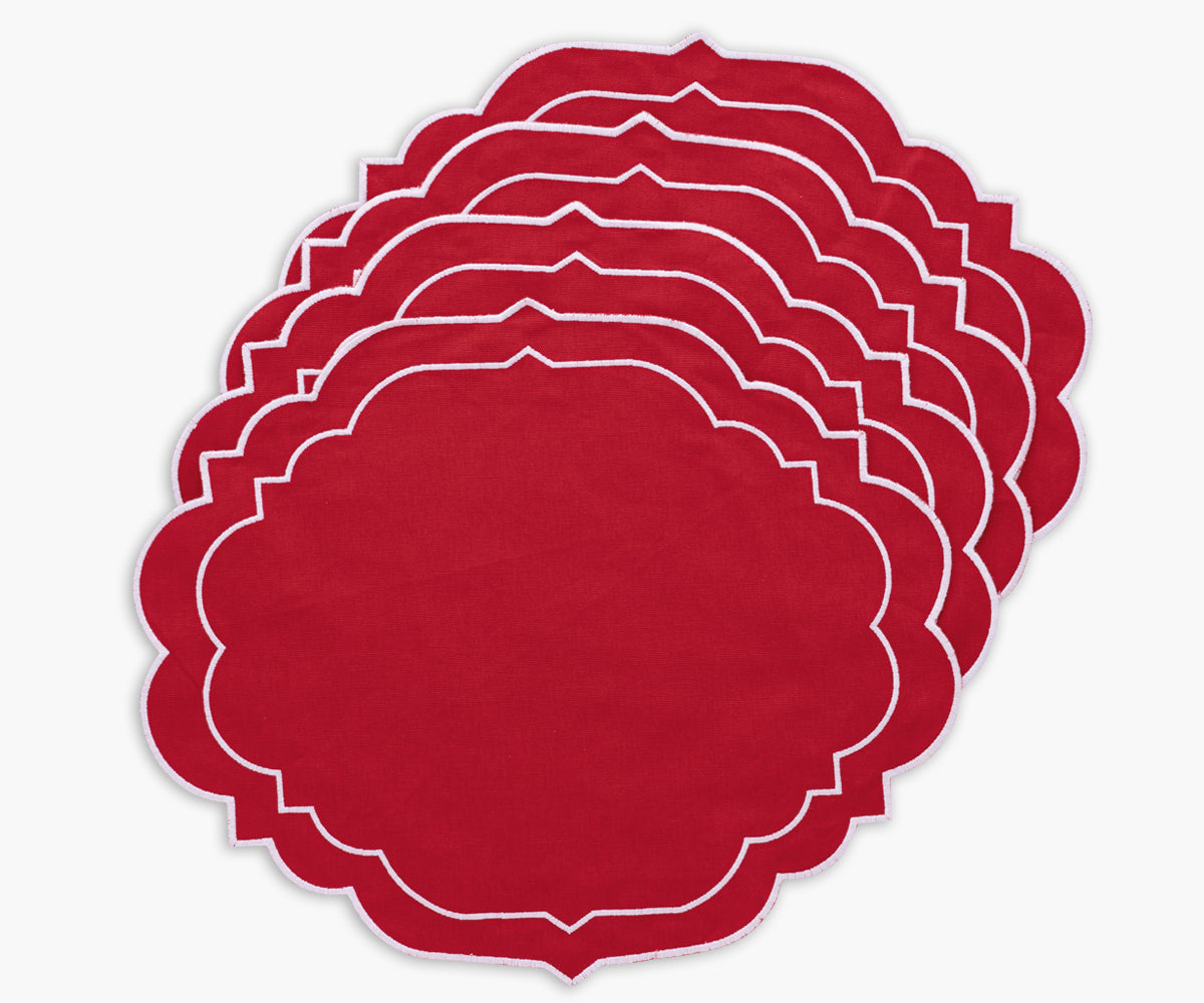 A set of stylish and durable oval placemats to enhance your dining experience. A set of stylish and durable oval placemats to enhance your dining experience.