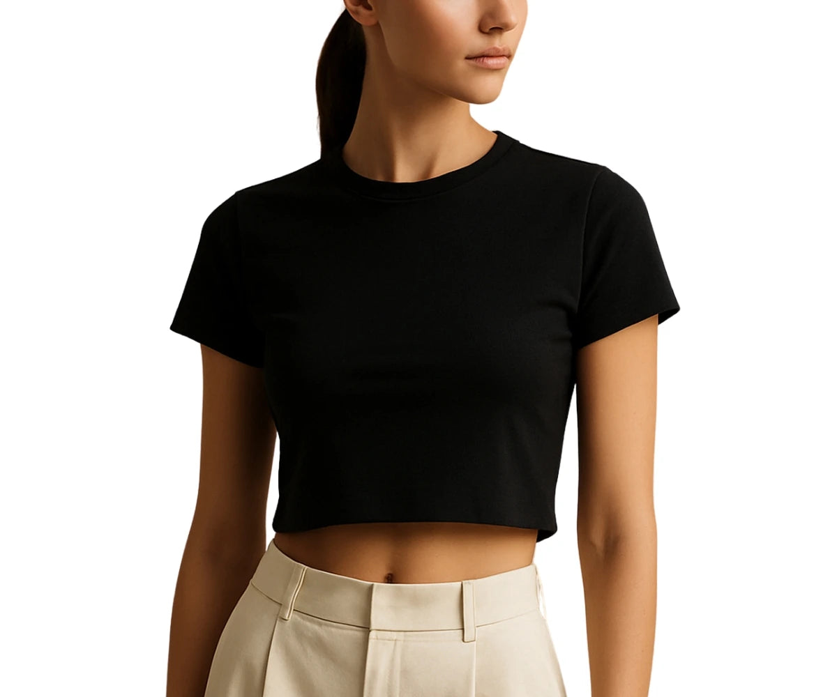 Crop Tops for Women - White Crop Top - Black Crop Top Crop Tops for Women - White Crop Top - Black Crop Top