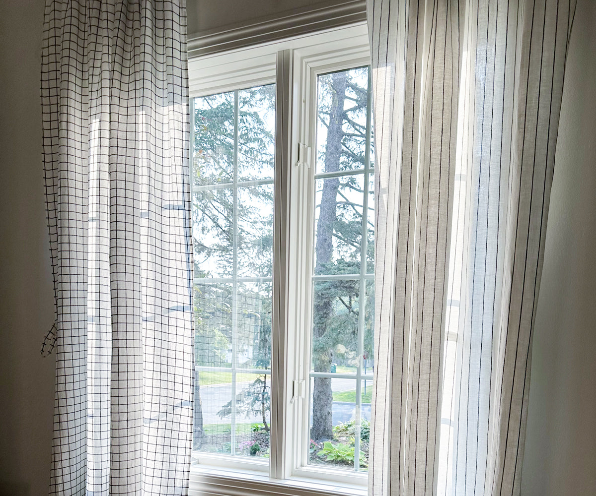 White linen curtains enhancing light and privacy in living spaces White linen curtains enhancing light and privacy in living spaces