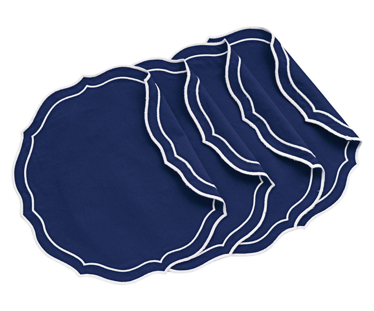 Blue Circle Placemats Blue Circle Placemats