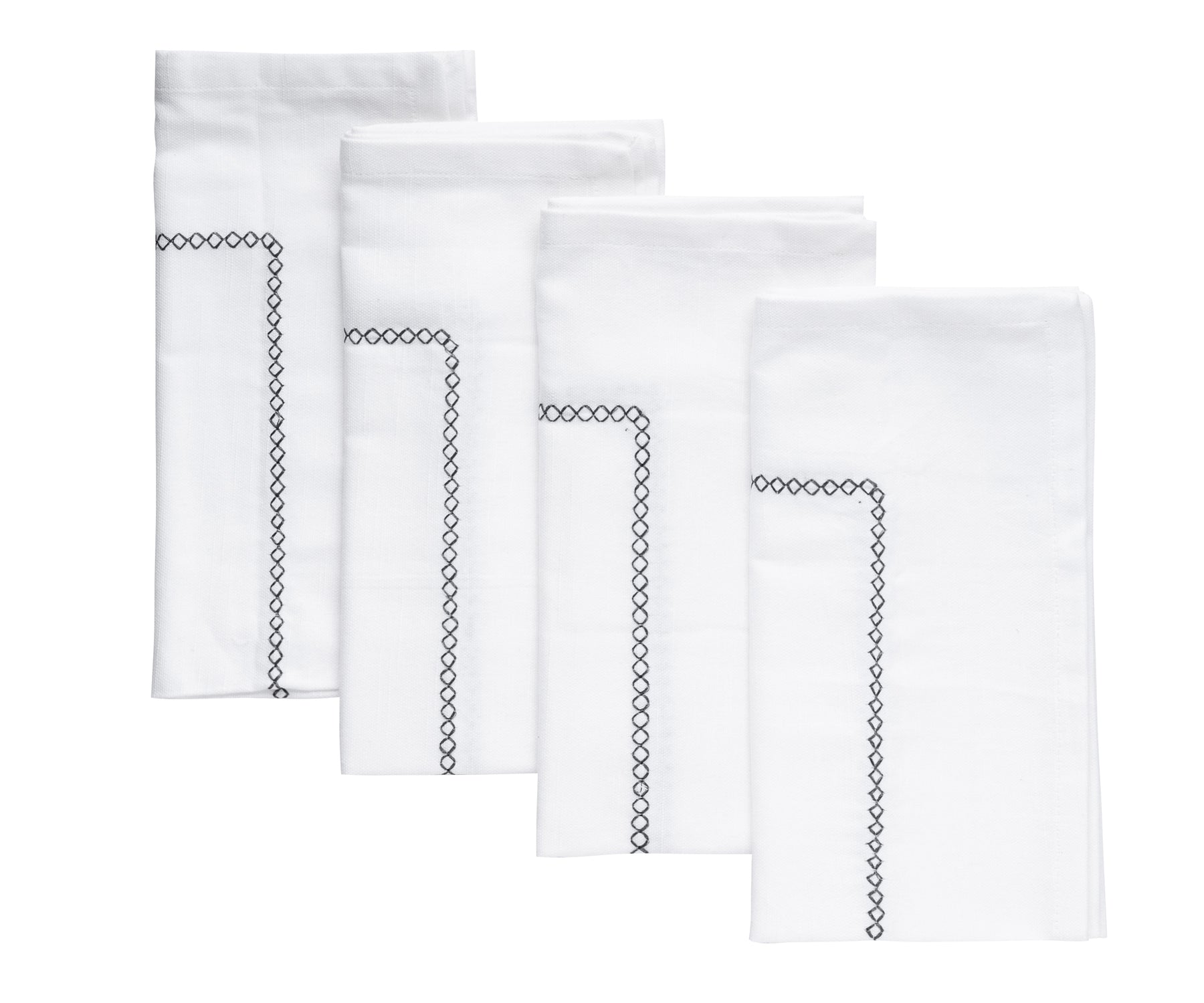 Custom Embroidery Wedding Cloth Napkins for Table Decor Custom Embroidery Wedding Cloth Napkins for Table Decor