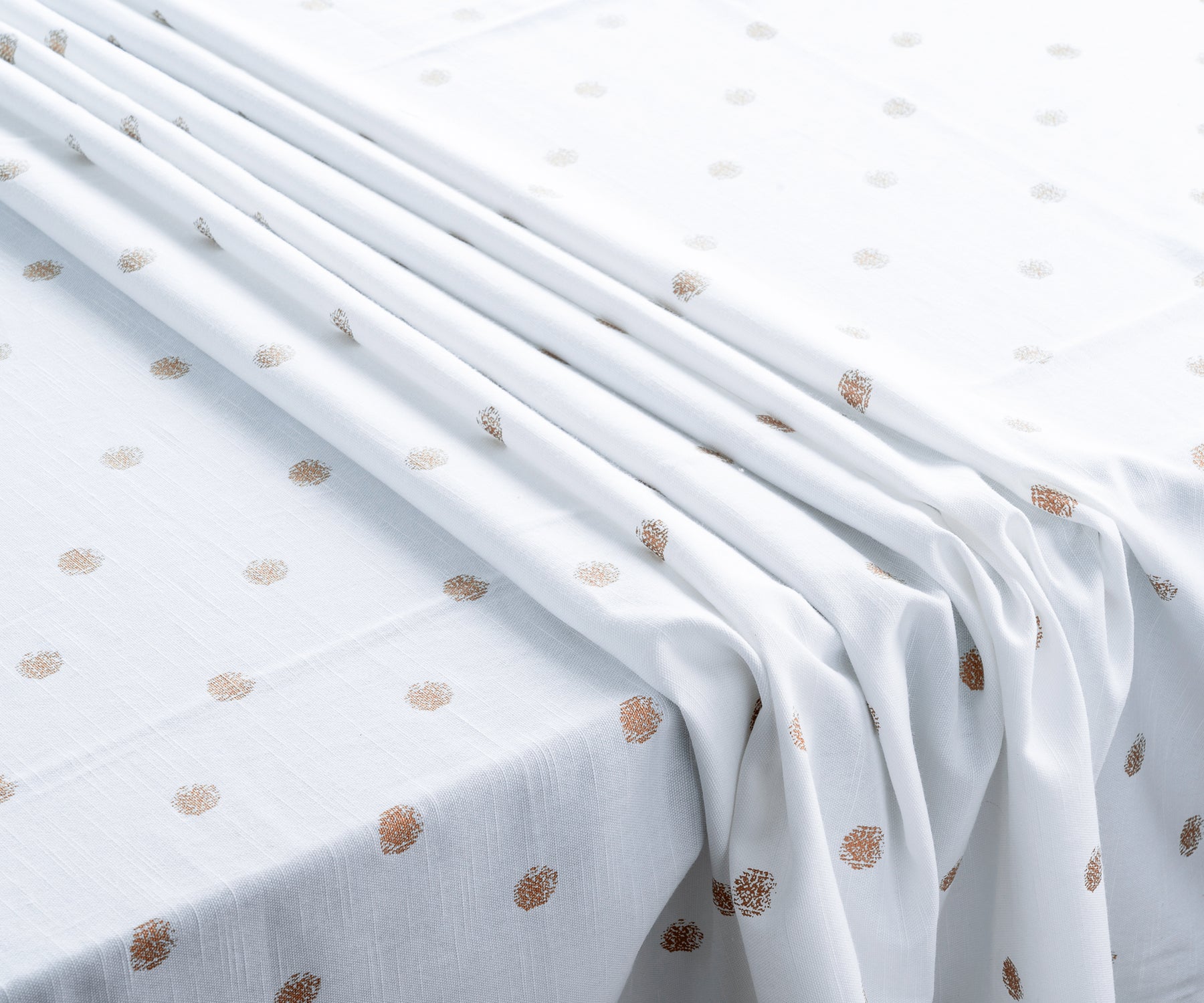 Metallic Copper Tablecloth Metallic Copper Tablecloth