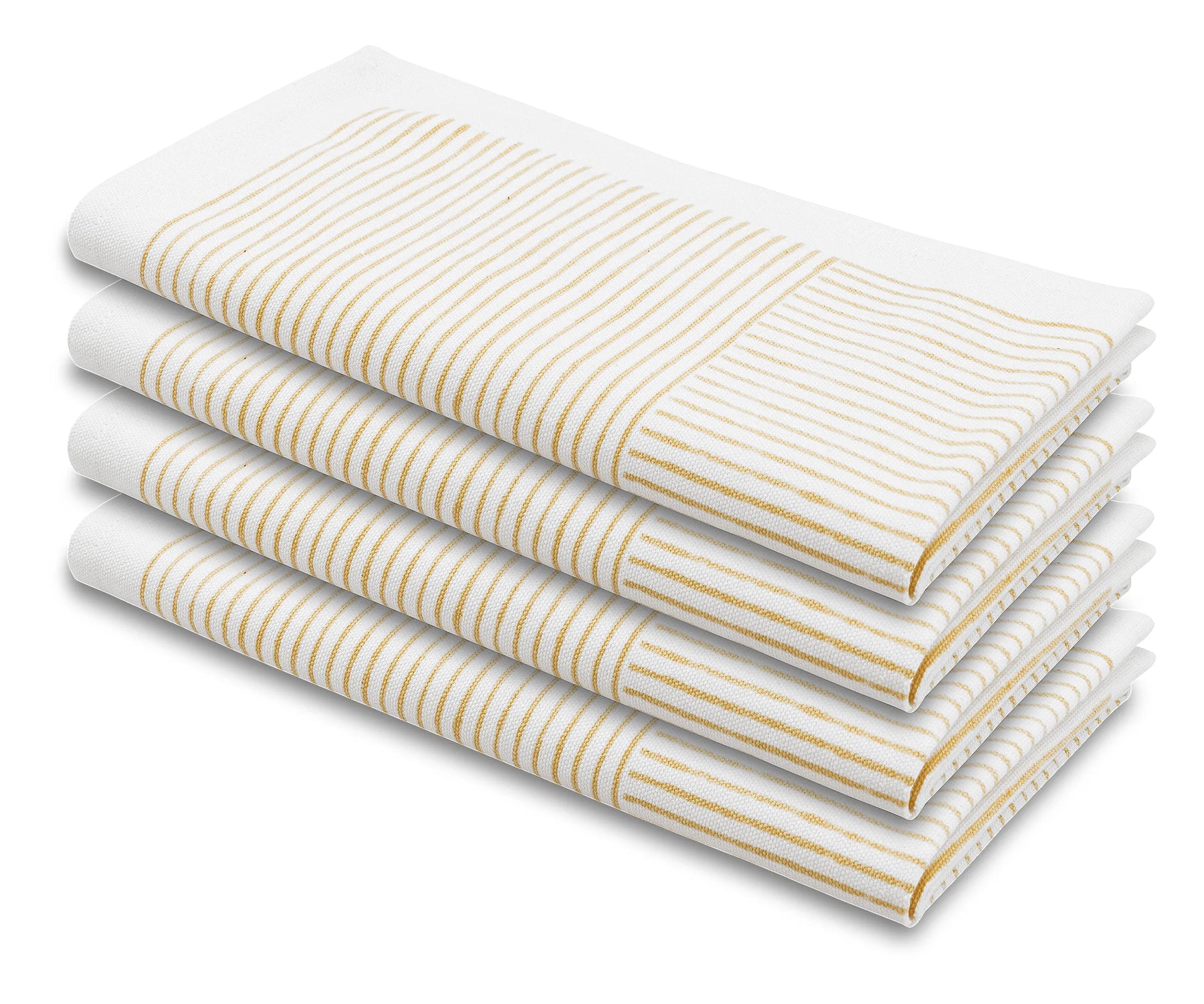 Eco-friendly napkins arranged for a minimalist kitchen tablescape Eco-friendly napkins arranged for a minimalist kitchen tablescape