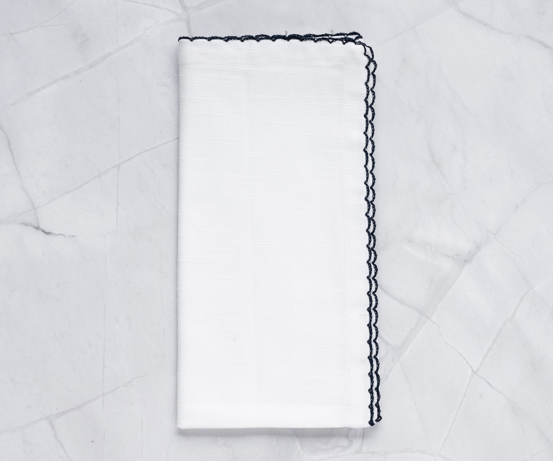 Cloth Napkins - Wedding Napkins - Shell Edge Napkin Cloth Napkins - Wedding Napkins - Shell Edge Napkin