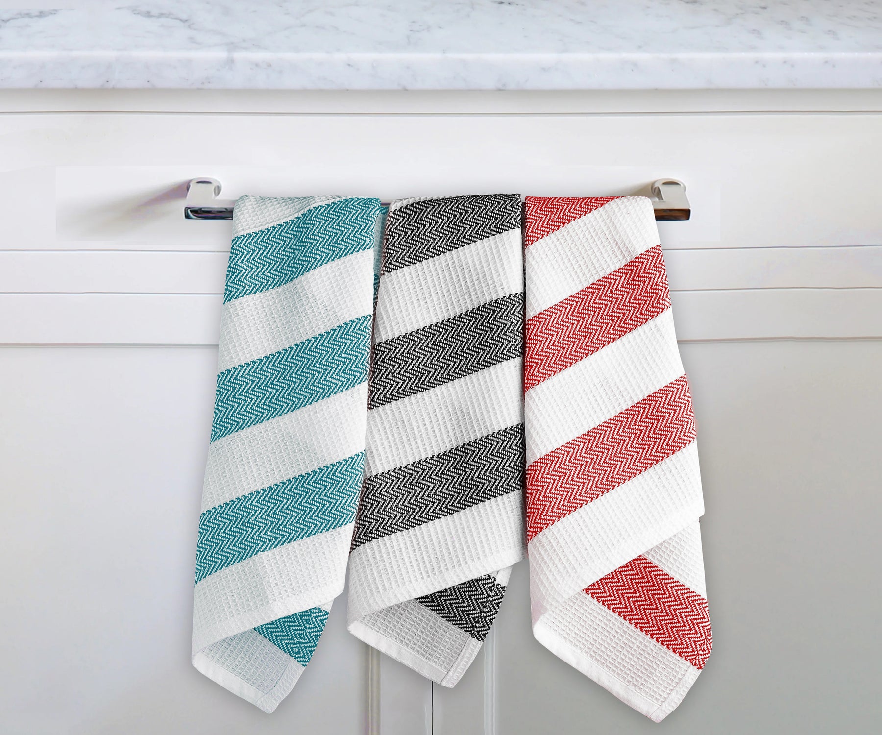 Kitchen hand towel set for convenience and efficiency. Kitchen hand towel set for convenience and efficiency.