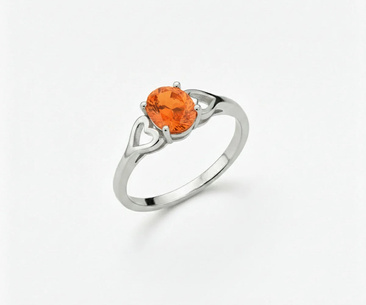 luxury fire opal ring with glowing stone luxury fire opal ring with glowing stone