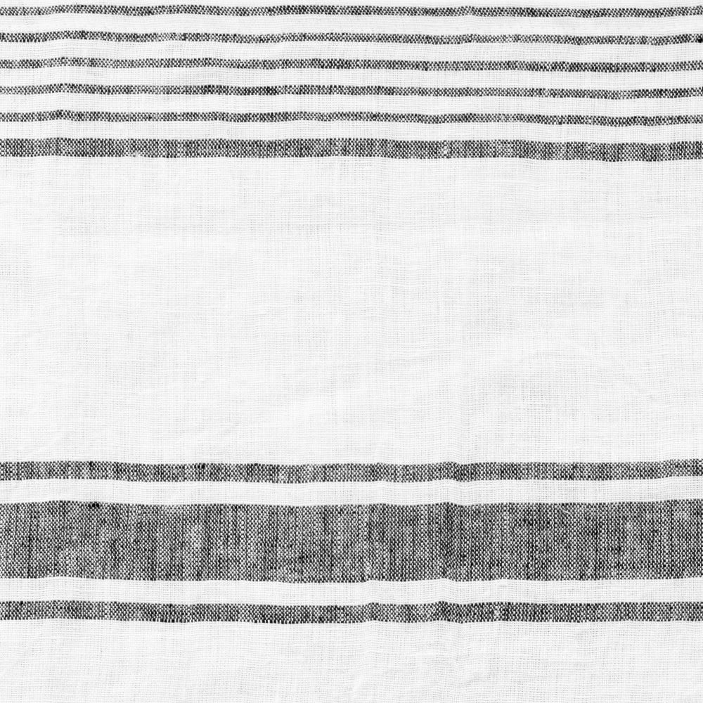 Durable striped linen towels for spa and wellness centers Durable striped linen towels for spa and wellness centers