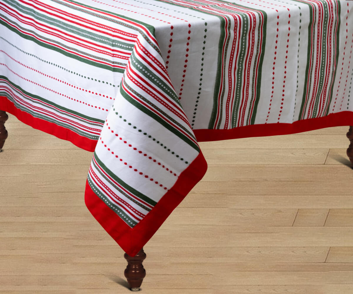 the right striped tablecloth can set the tone and create a welcoming atmosphere. the right striped tablecloth can set the tone and create a welcoming atmosphere.