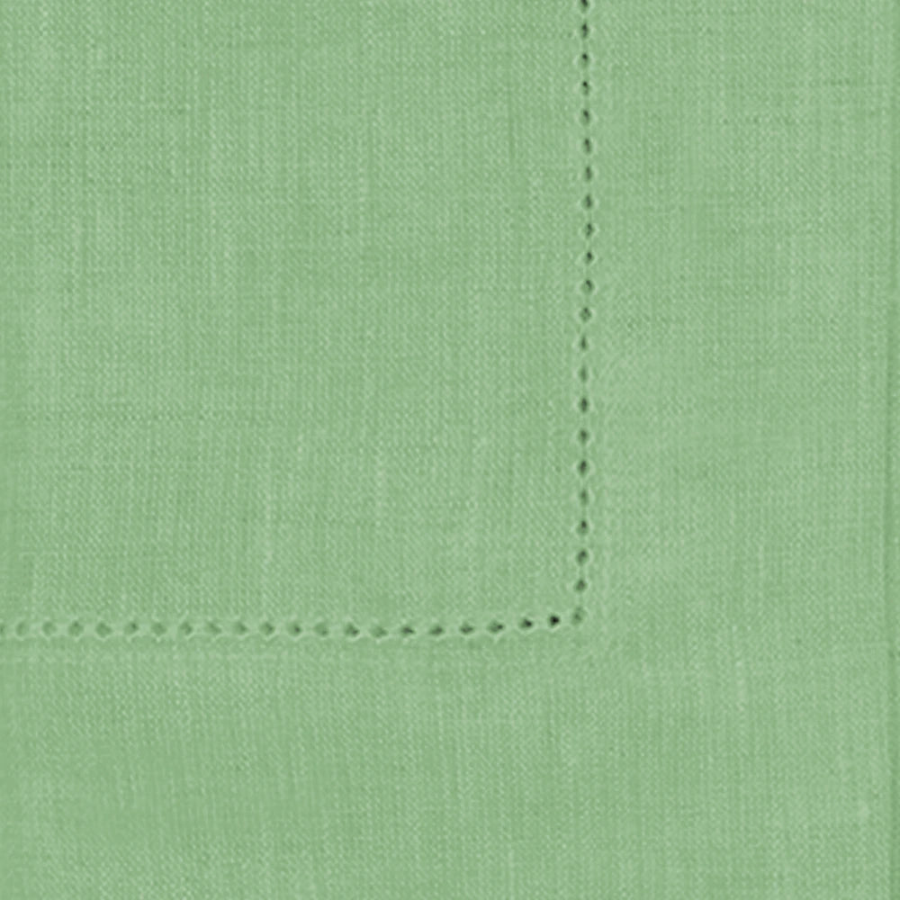 Set of sage green cloth napkins in various sizes, styled with matching green table linen and neutral dinnerware.
 Set of sage green cloth napkins in various sizes, styled with matching green table linen and neutral dinnerware.