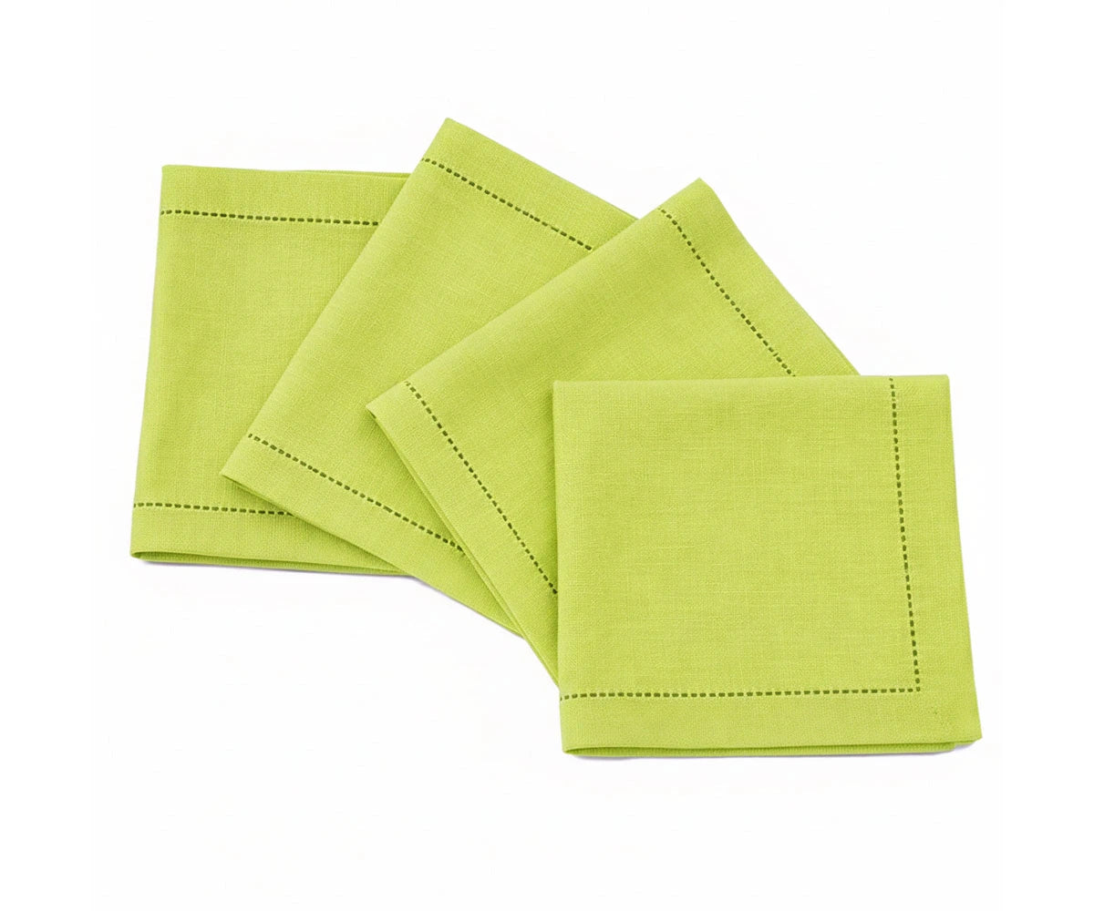 Classic white hemstitched cocktail napkins 12x12 inch
Classic white hemstitched cocktail napkins 12x12 inch