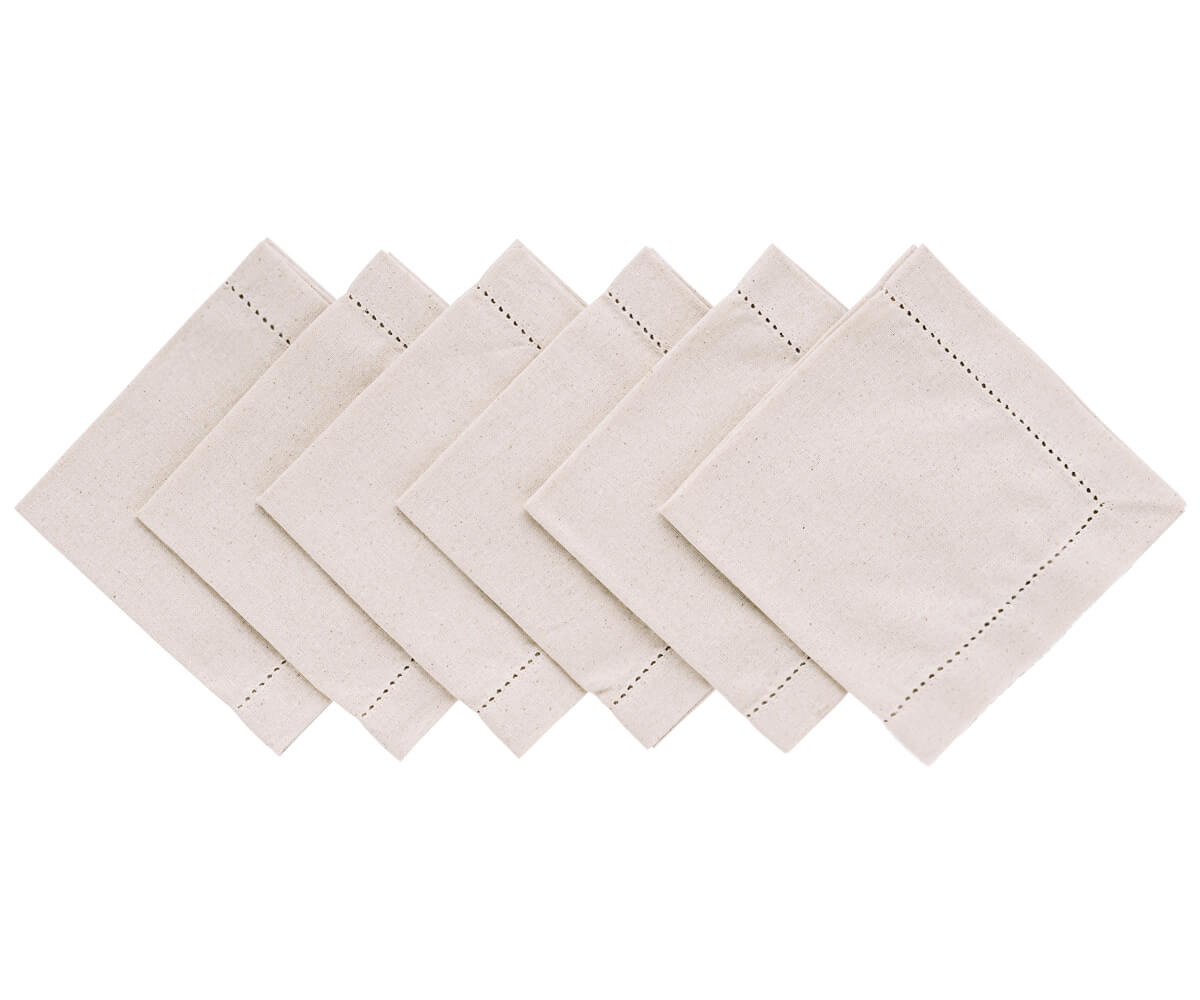 Custom Natural Cloth Napkins - Personalized Napkins Custom Natural Cloth Napkins - Personalized Napkins