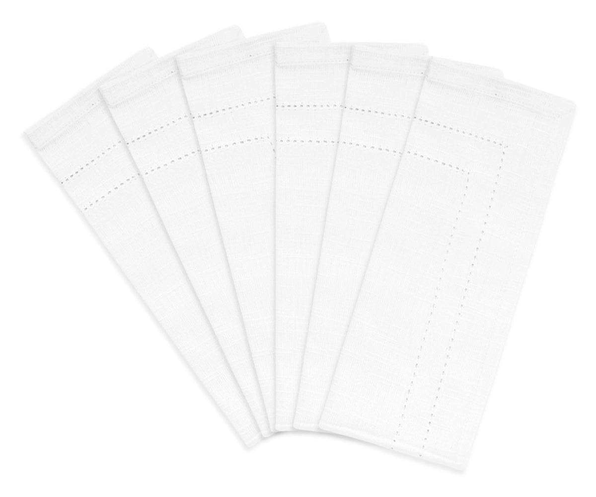 Custom Double hemstitch Cloth Napkins Custom Double hemstitch Cloth Napkins