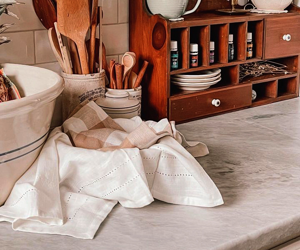 Soft Ivory Cotton Napkins - Stylish and Practical Table Accessories Soft Ivory Cotton Napkins - Stylish and Practical Table Accessories