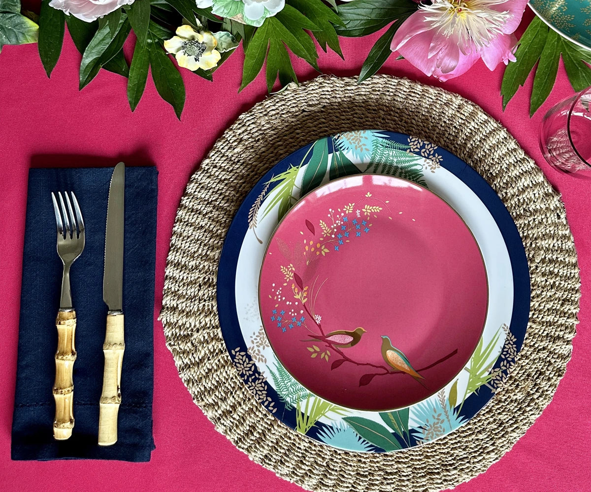 Cotton Dinner Napkins - Hemstitched Cloth Napkins Cotton Dinner Napkins - Hemstitched Cloth Napkins