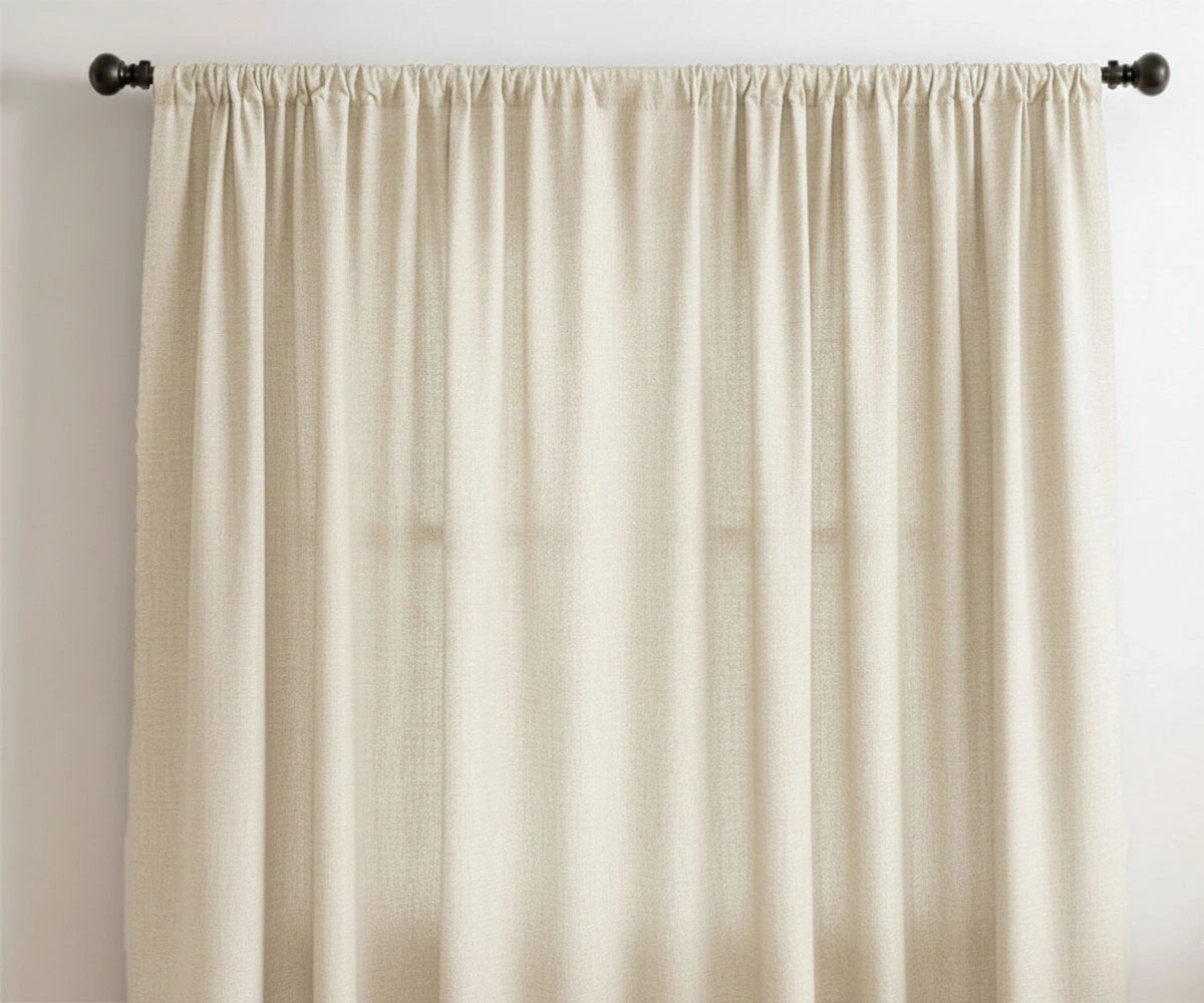 Ivory color curtain panels in multiple shades display grid Ivory color curtain panels in multiple shades display grid