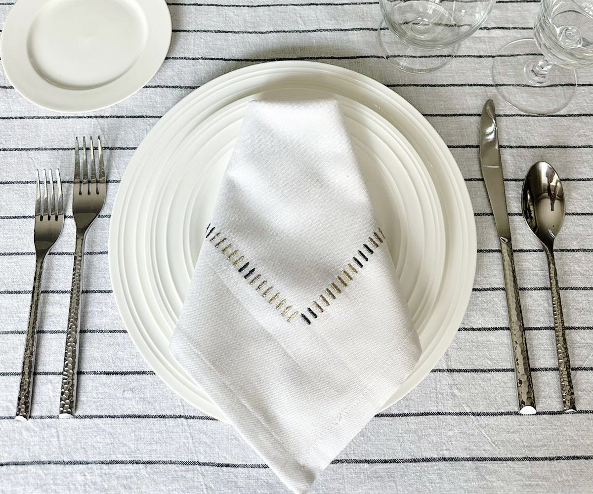 White table napkins for a fresh and polished presentation White table napkins for a fresh and polished presentation