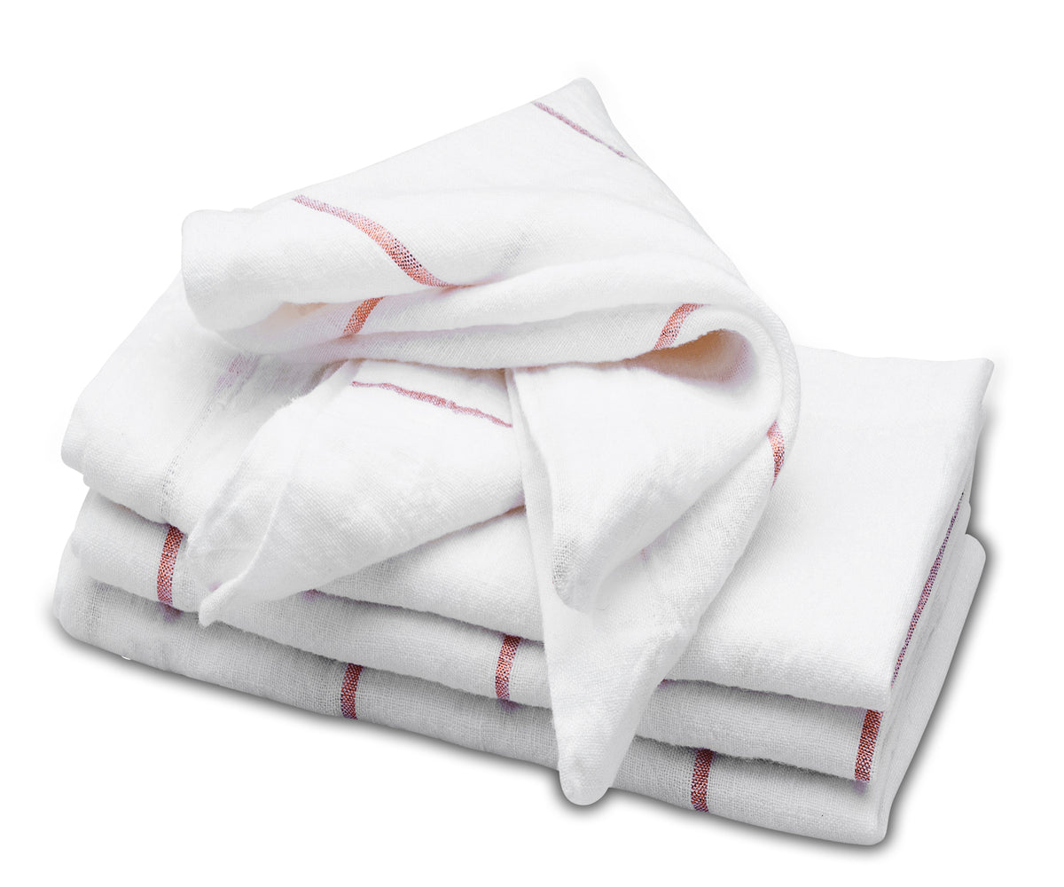 Dinner Npakins White and Gold Napkins with Elegant Gold Cutlery on a Dining Table | All Cotton and Linen Dinner Npakins White and Gold Napkins with Elegant Gold Cutlery on a Dining Table | All Cotton and Linen