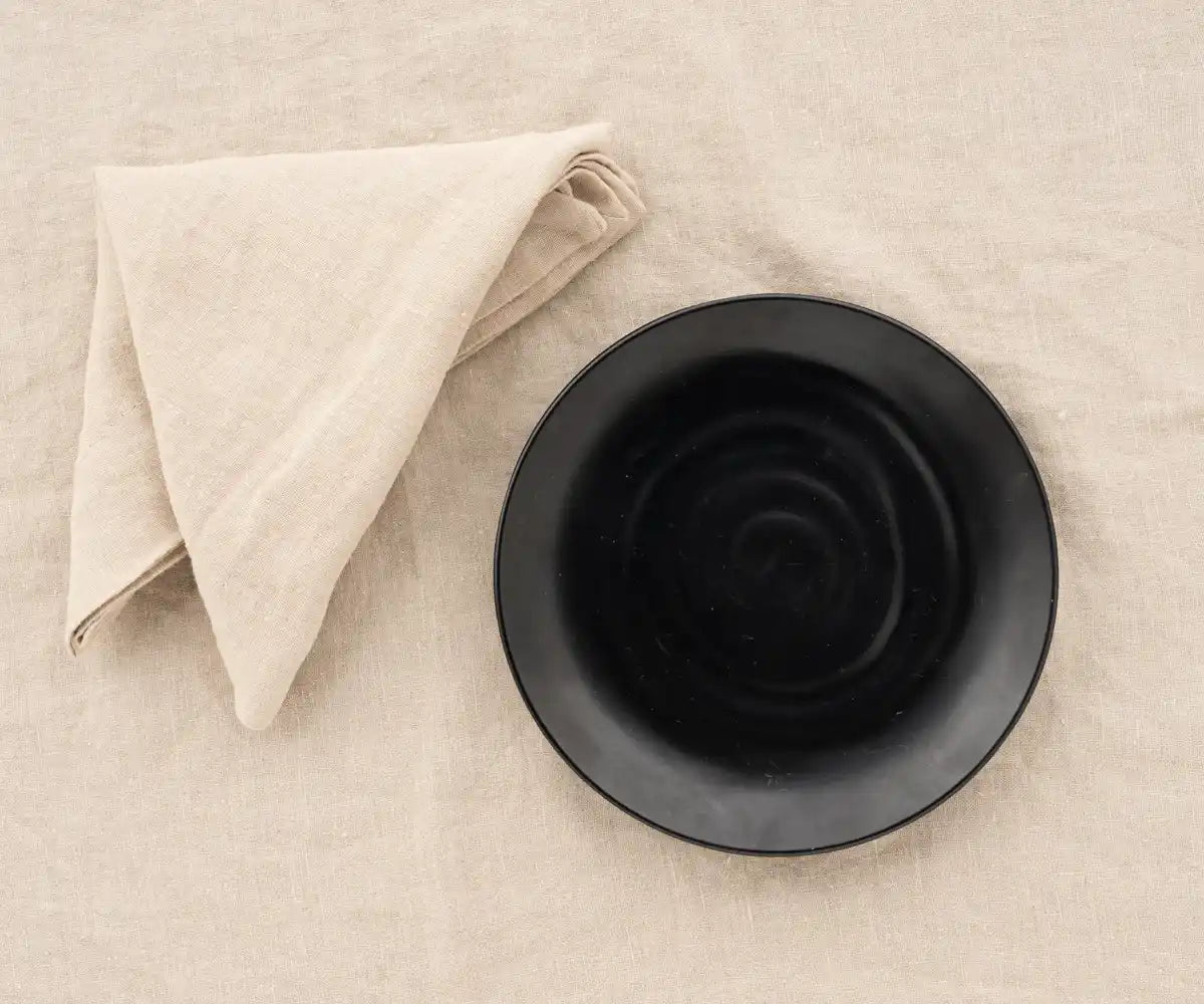 Beige Linen Napkins Set of 4 Beige Linen Napkins Set of 4