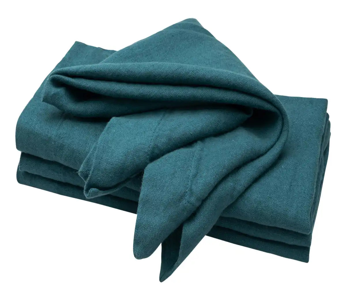 Forest Green Napkins Set of 4 Forest Green Napkins Set of 4