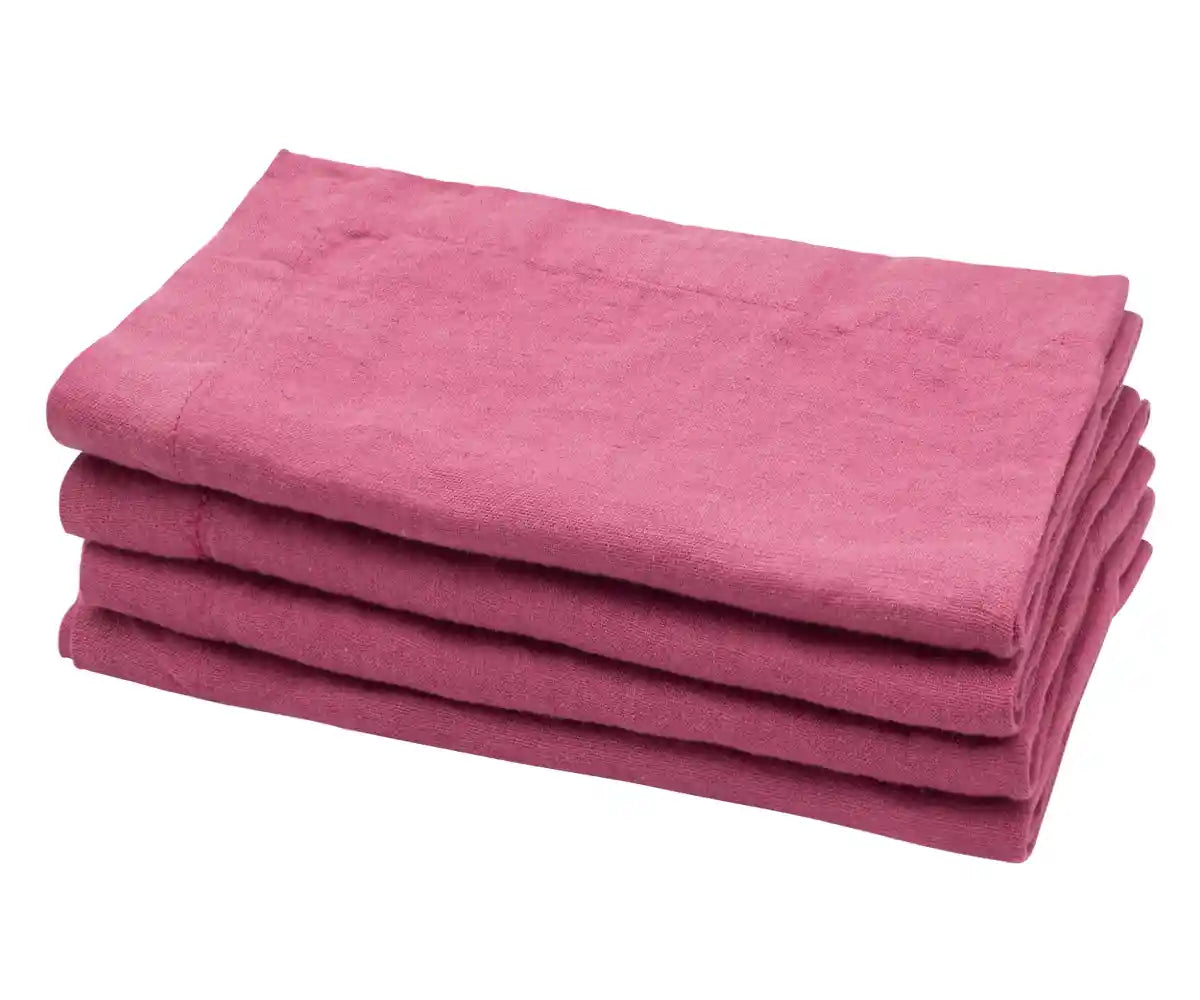Fuchsia Linen Napkins Fuchsia Linen Napkins