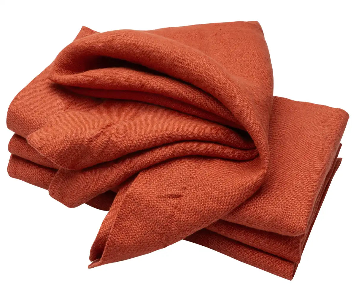 Burnt Orange Napkins Burnt Orange Napkins