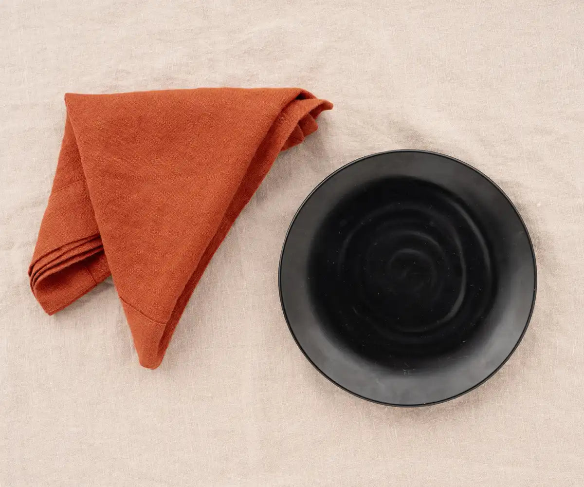 Burnt Orange Napkins Burnt Orange Napkins