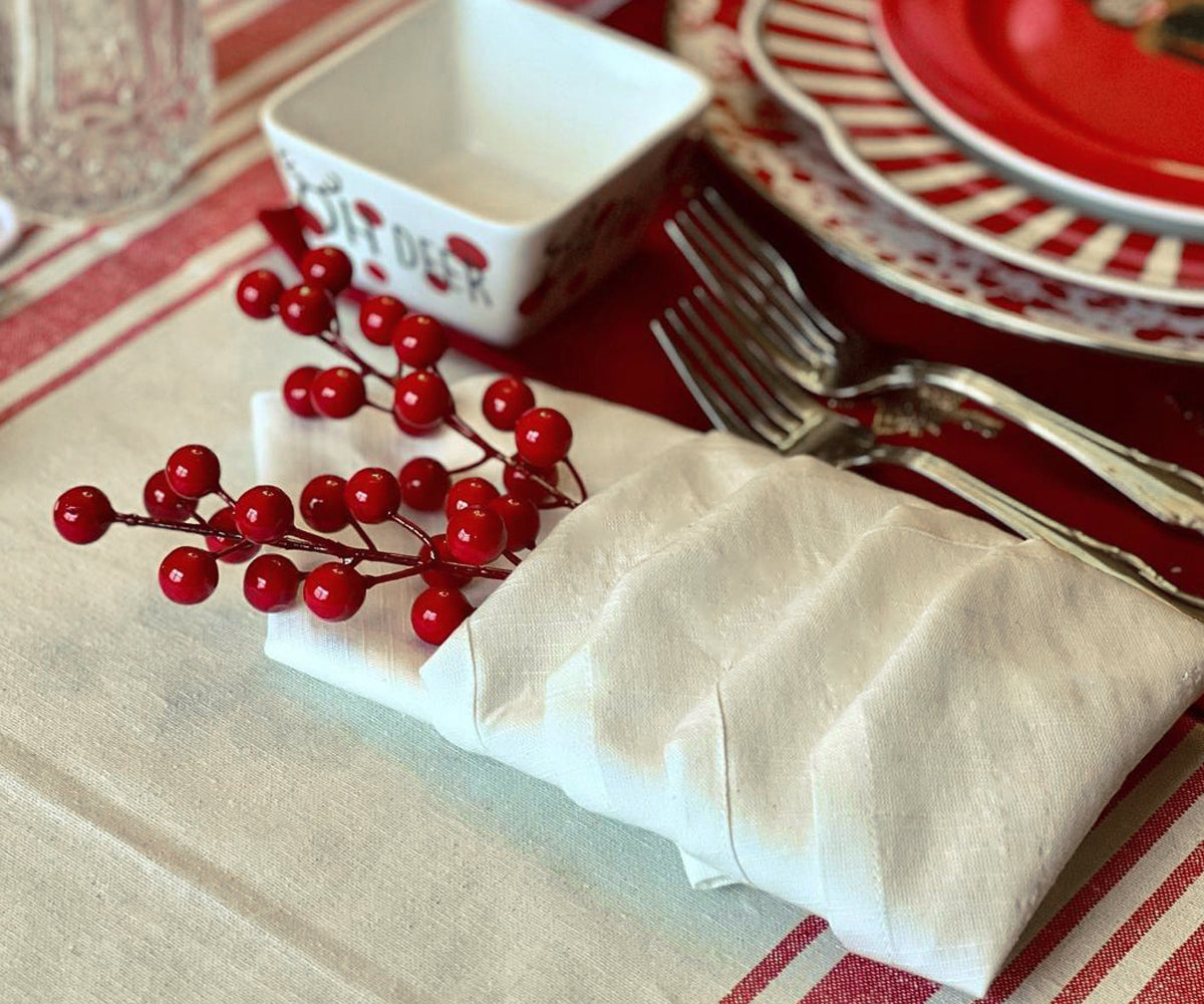 Ivory Linen Napkins Ivory Linen Napkins