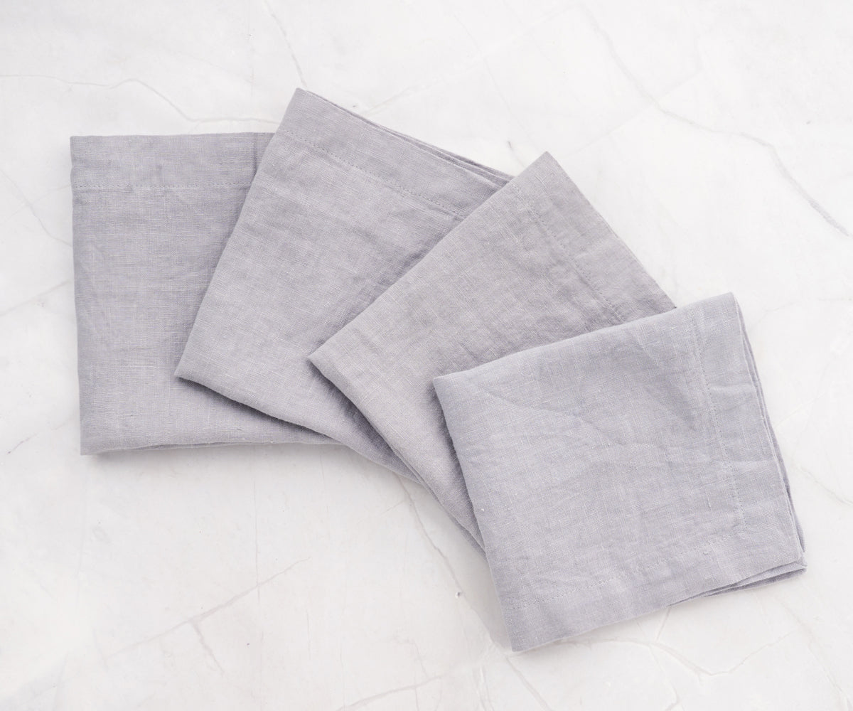 Cocktail Napkins - 100% Pure Linen Cocktail Napkins - 100% Pure Linen