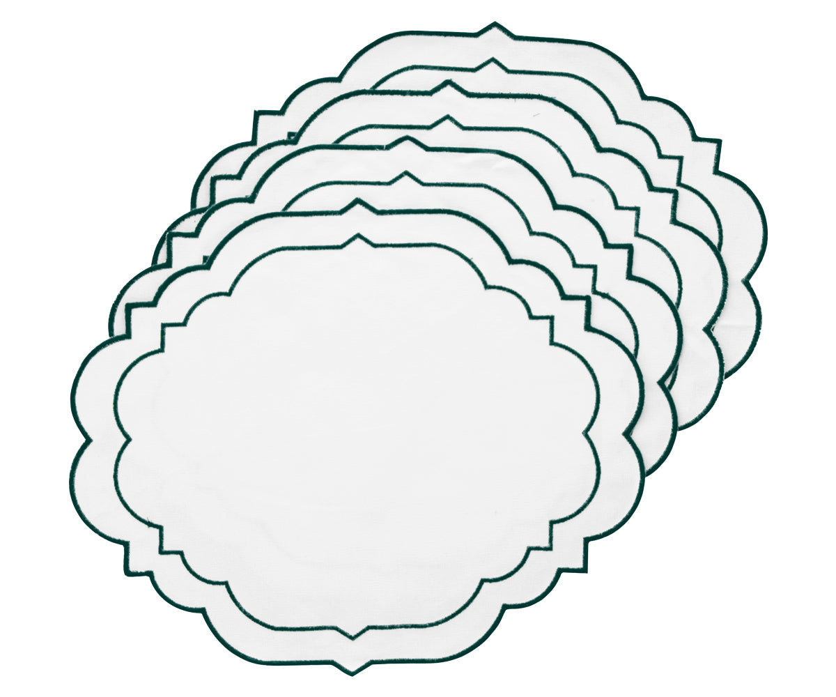 Placemats set of 4 to complete your indoor dining experience. Placemats set of 4 to complete your indoor dining experience.
