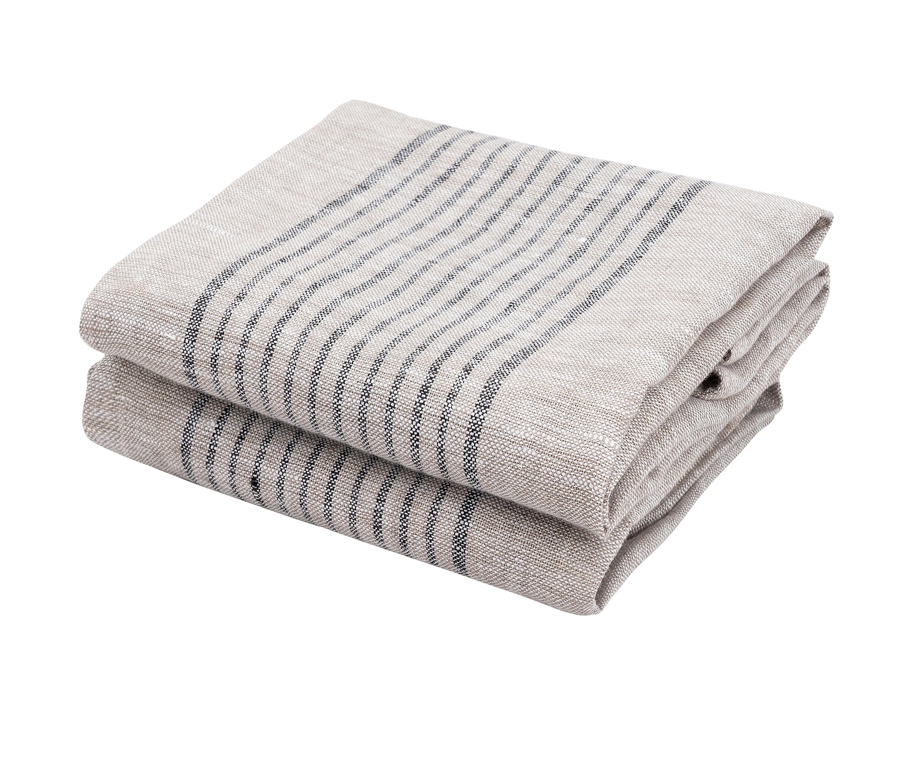 French Stripe Linen Dish Towels - Set of 2 French Stripe Linen Dish Towels - Set of 2